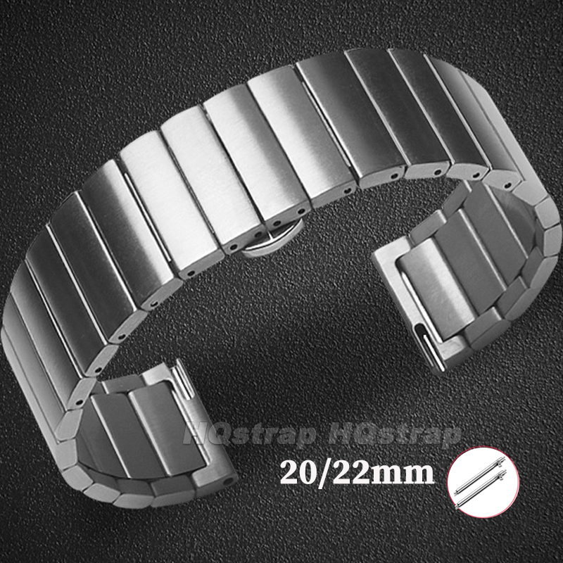 Motorola Smartwatch Accessories - Correa de reloj de acero inoxidable