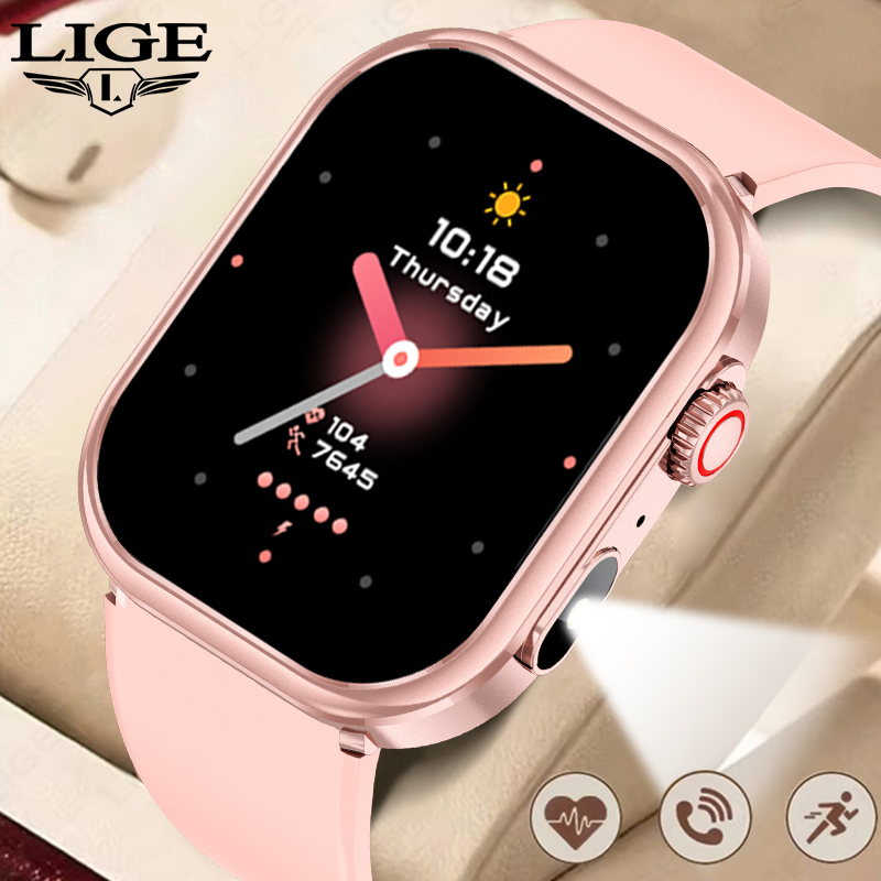 Smartwatch Custom - Reloj inteligente LIGE para mujer, ideal