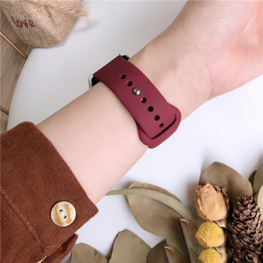 Correa de silicona de 18 mm pa - Titan Smartwatch Accessories reseña y precio