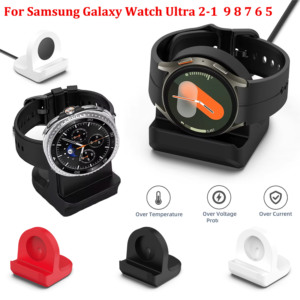 Soporte de carga de silicona p - Samsung Smartwatch Accessories reseña y precio