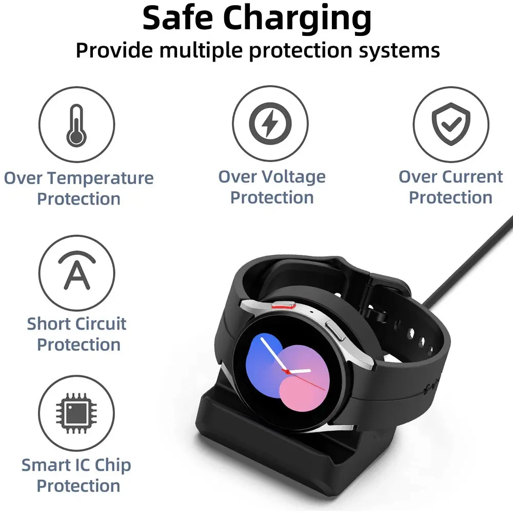 Soporte de carga de silicona p - Samsung Smartwatch Accessories reseña y precio