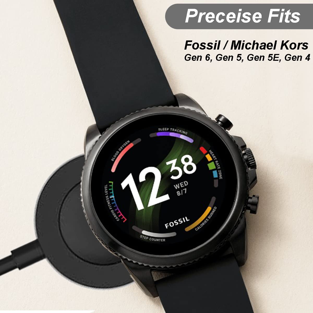 Base de carga USB de 1 metro p - Fossil Smartwatch Accessories reseña y precio
