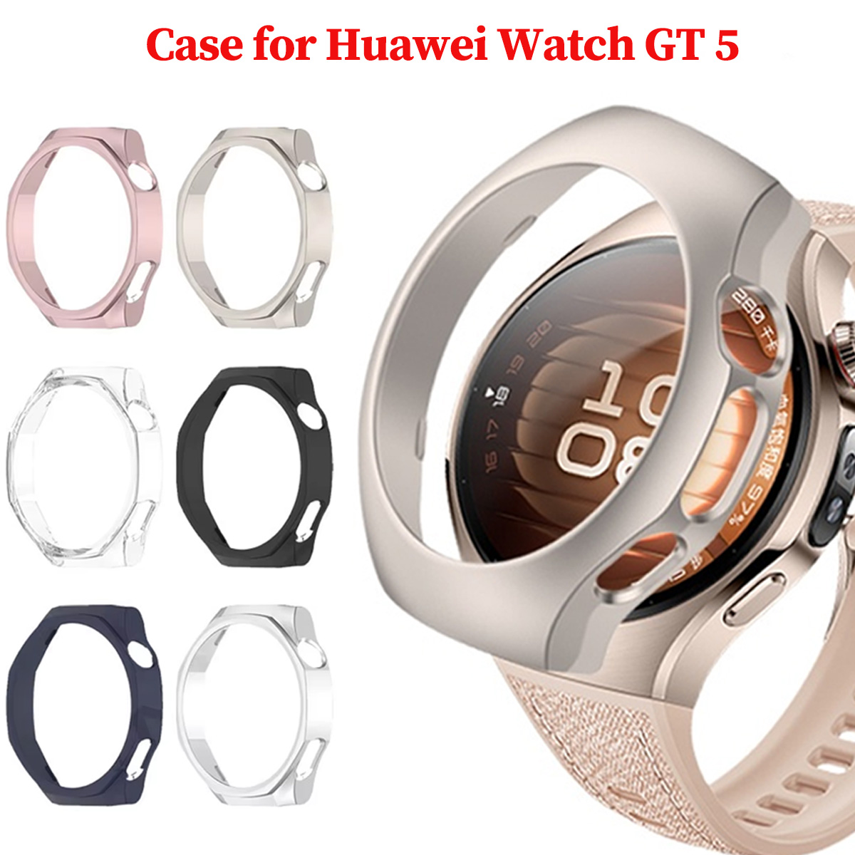 Funda para Huawei Watch GT 5 4 - Titan Smartwatch Accessories reseña y precio