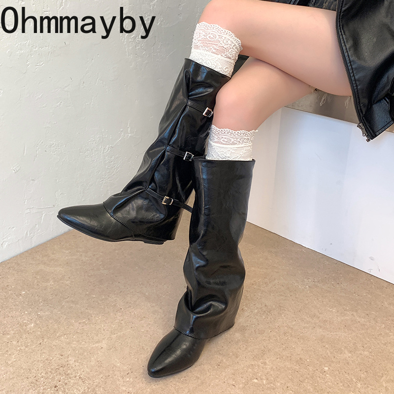 Botas Altas de Cuero para Muje - Leather Classic Strap reseña y precio