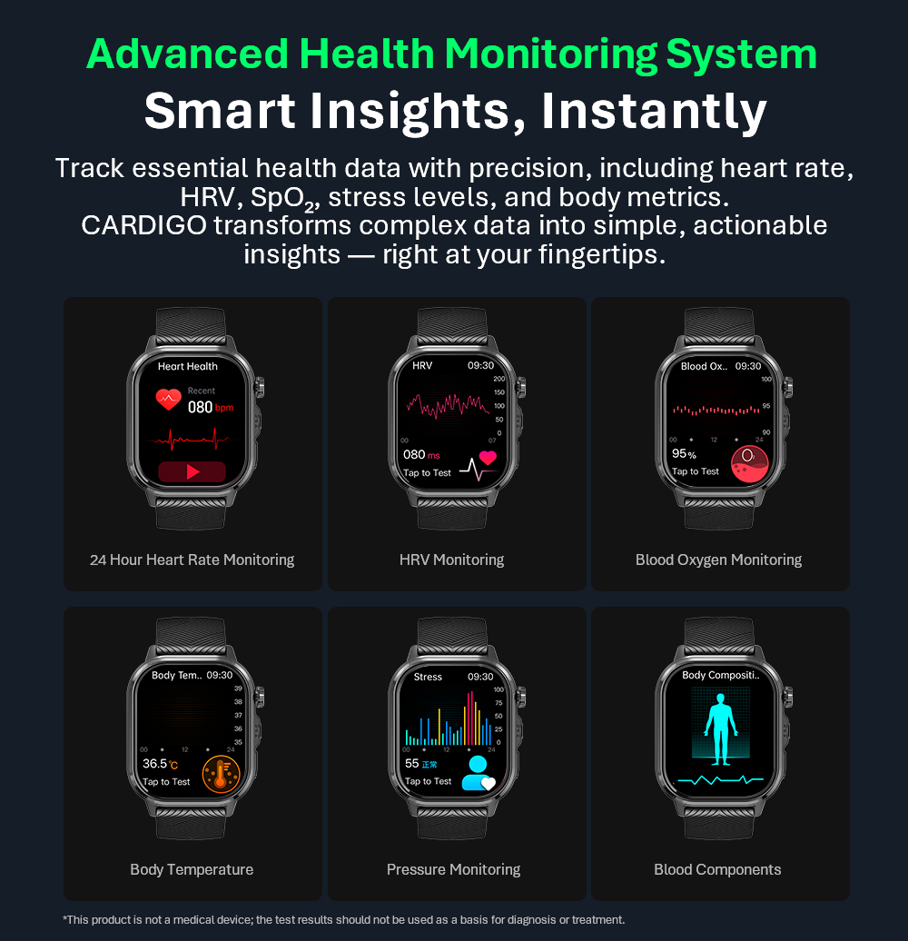 Reloj Inteligente VALDUS CARDI - Smartwatch Custom reseña y precio