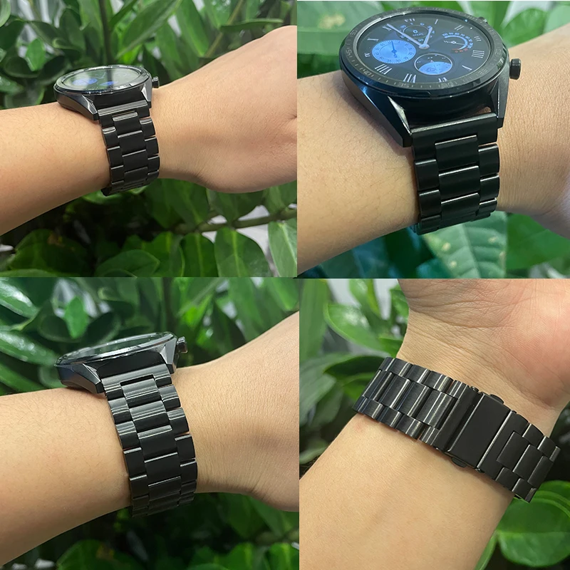 Correa de Metal de 22mm y 20mm - Motorola Smartwatch Accessories reseña y precio
