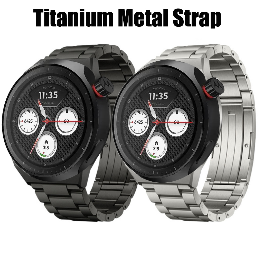 Correa de metal de aleación de - Motorola Smartwatch Accessories reseña y precio